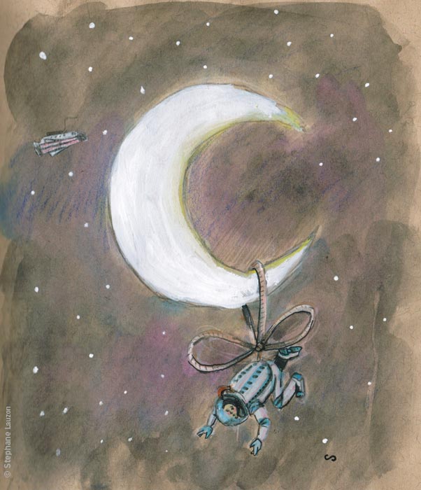 stephane lauzon, illustration friday suspend
