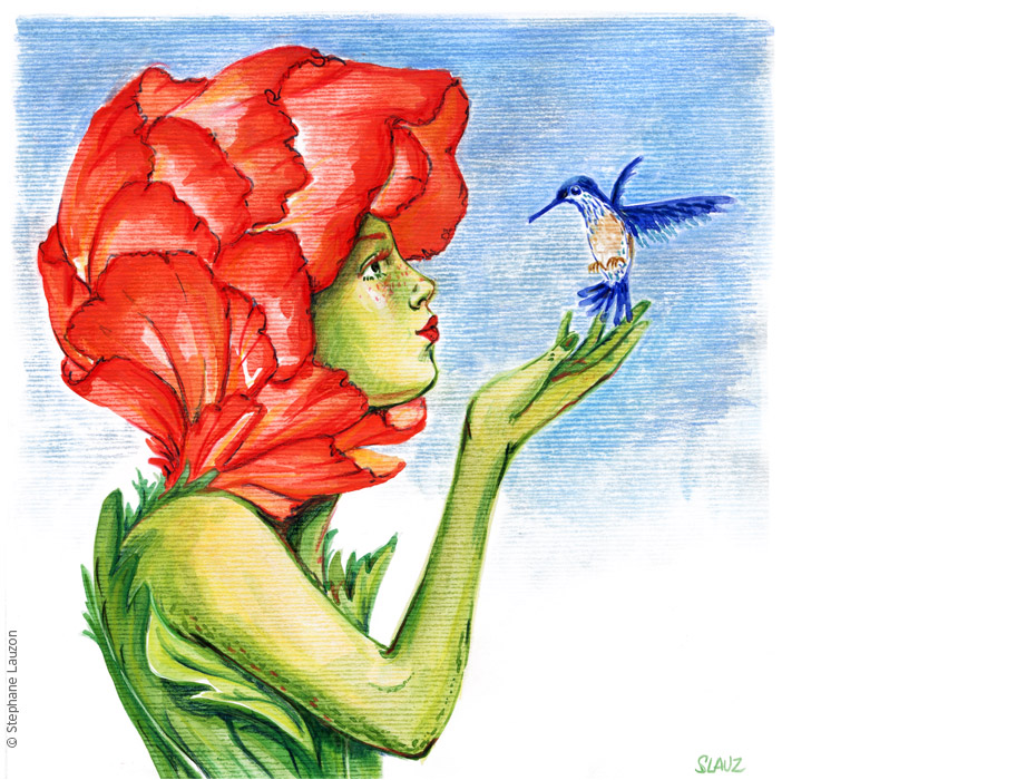 Colibri Mail me art Slauz